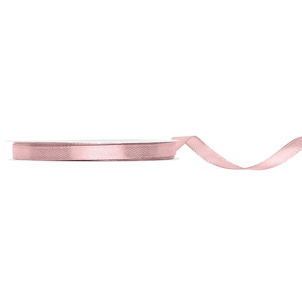Satinbånd Lys Gammelrosa 6 mm