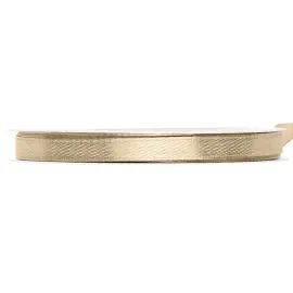 Satinbånd Lys Guld 6 mm