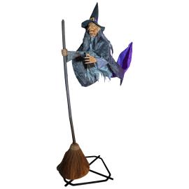 Animeret Flyvende Heks Prop 310 cm
