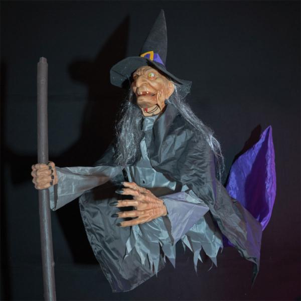 Animeret Flyvende Heks Prop 310 cm