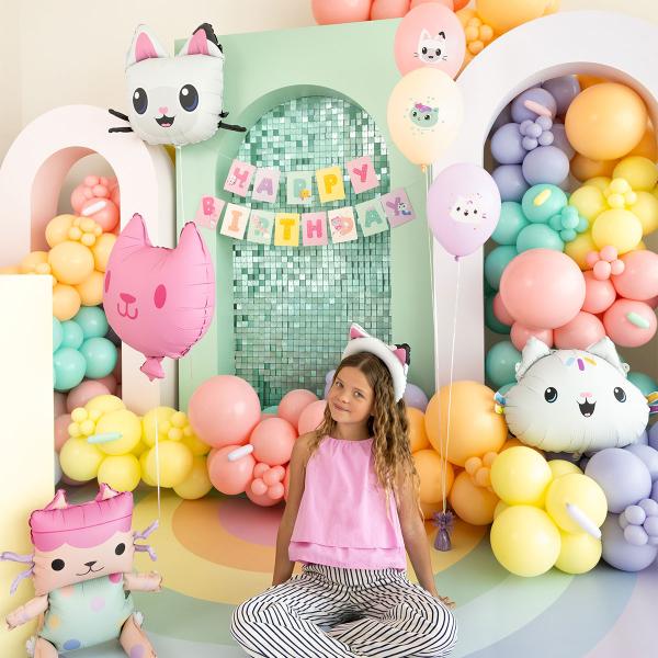 Gabbys Dukkehus Guirlande Happy Birthday 180 x 15 cm