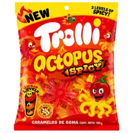 Trolli Octopus Spicy Slikpose 100 g