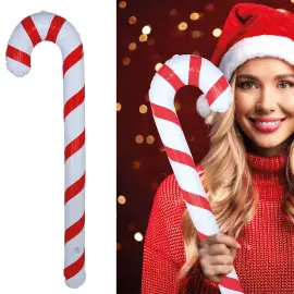 Oppustelig Polkagris 90 cm