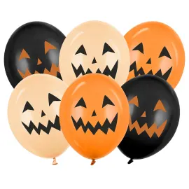 Latexballoner Græskar Blandede Farver