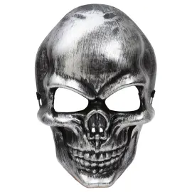 Sølv Kranie Maske
