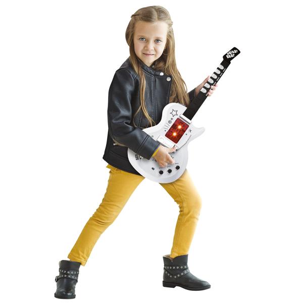 Elektronisk Legetøjsguitar med Headset