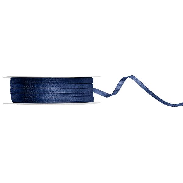 Satinbånd Marineblå 3 mm