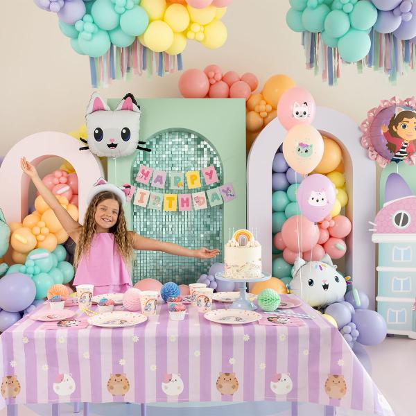 Gabbys Dukkehus Guirlande Happy Birthday 180 x 15 cm