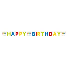 Happy Birthday Streamers Guirlande
