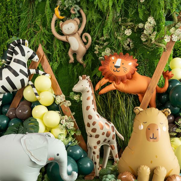 Folieballon Abe med Banan 51 x 88 cm