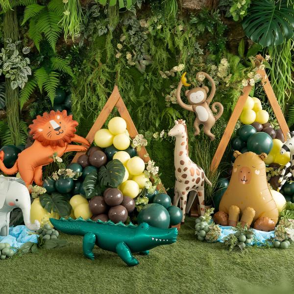 Folieballon Abe med Banan 51 x 88 cm