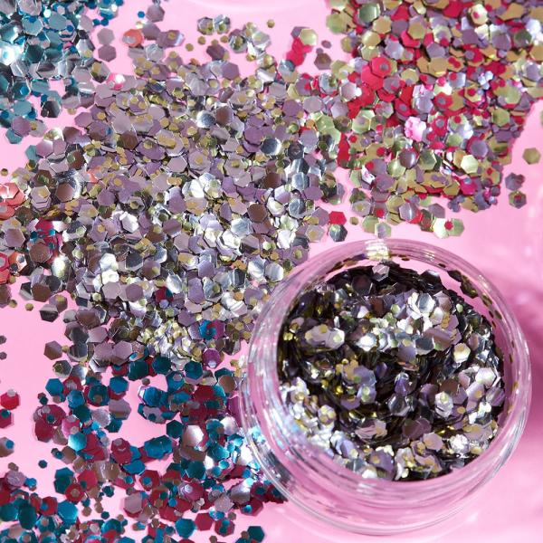 Moon Glitter Mystic Bio Chunky Glitter Champagne