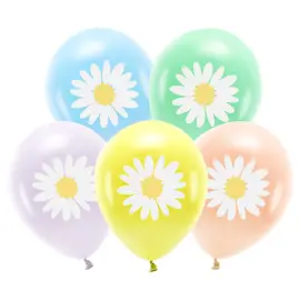 Eko Balloner Tusindfryd Pastel 5-pak