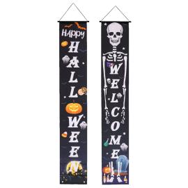 H&aelig;ngende Bannere Skelet Halloween