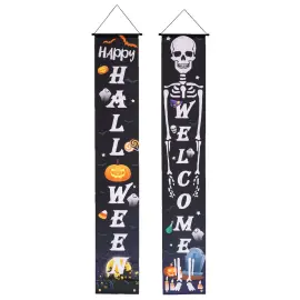 H&aelig;ngende Bannere Skelet Halloween