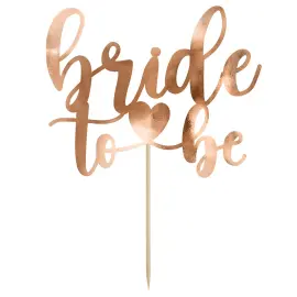 Bride To Be Kagepynt Roseguld