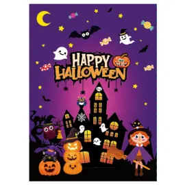 Slikposer Halloween Sp&oslash;gelseshus