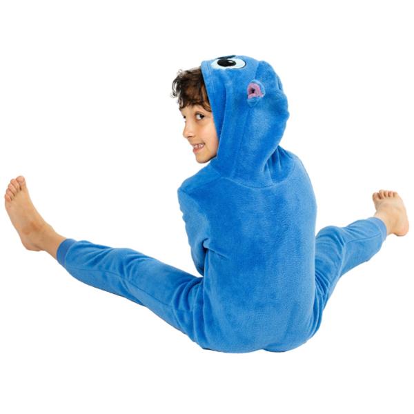 Stitch Kostume Blå til Børn 10-12 år 146 cm