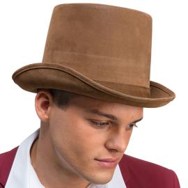 Deluxe Høj Hat Brun