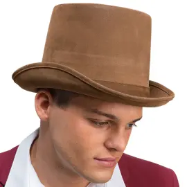 Deluxe Høj Hat Brun