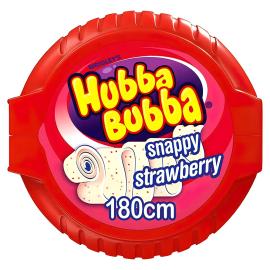 Hubba Bubba Mega Long Jordbær