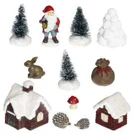 Julelandsby med Julemand