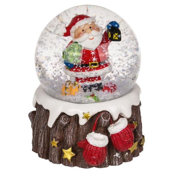 Snekugle med Julefigur