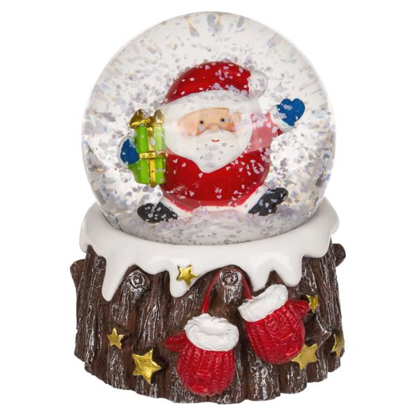 Snekugle med Julefigur