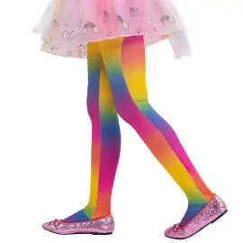 Tights Regnbue Ombre B&oslash;rn