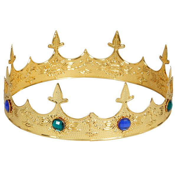 Guldkrone med Ædelstene