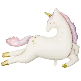 Folieballon Hoppende Enhj&oslash;rning