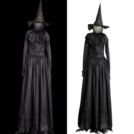 Halloween Dekoration Heks med Lys