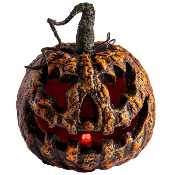 Halloween Græskar med Lysende Øjne