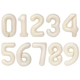 Talballon Satin Creme 86 cm