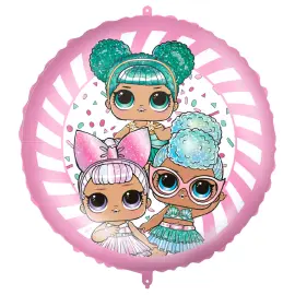 LOL Glitter Folieballon