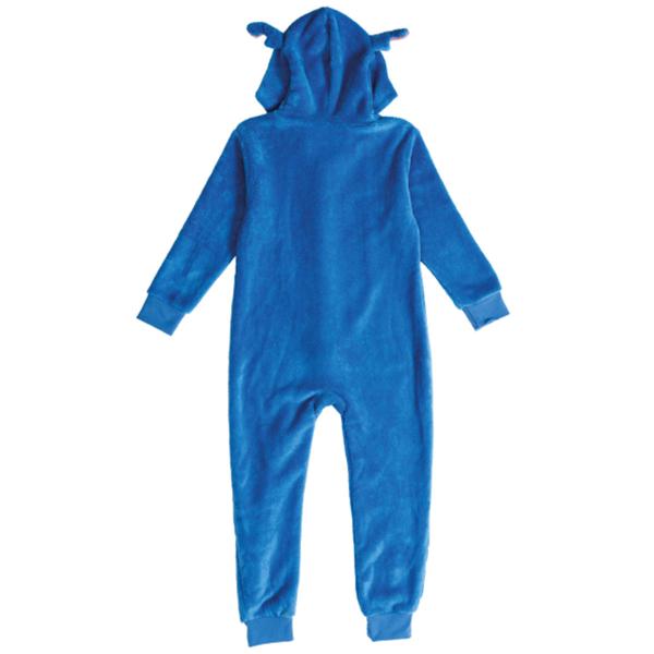 Stitch Kostume Blå til Børn 10-12 år 146 cm