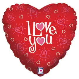 I Love You Folieballon