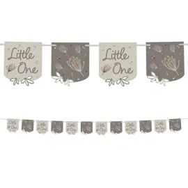 Flagguirlande Little One Blomstrende