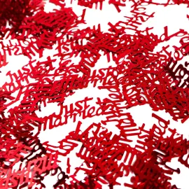 Just Married Konfetti R&oslash;d