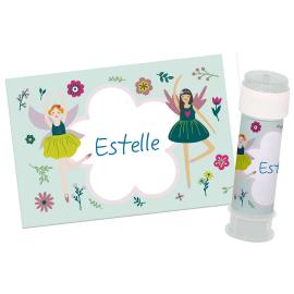 Stickers til S&aelig;bebobler Fabulous Fairy 6-pak