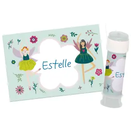 Stickers til S&aelig;bebobler Fabulous Fairy 6-pak