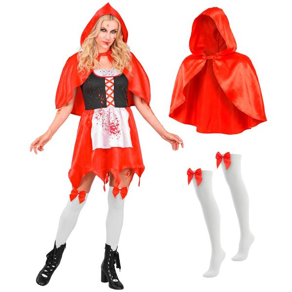 Kostume Zombie Rødhætte
