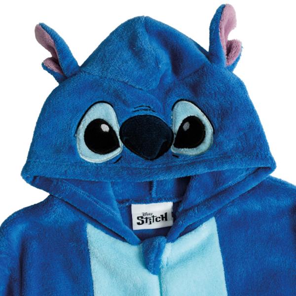 Stitch Kostume Blå til Børn 10-12 år 146 cm