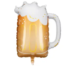 Folieballon Ølglas