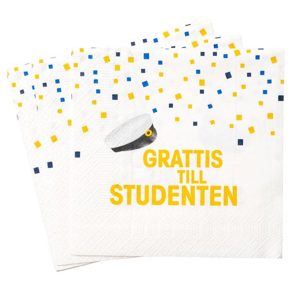 Grattis Till Studenten Papservietter