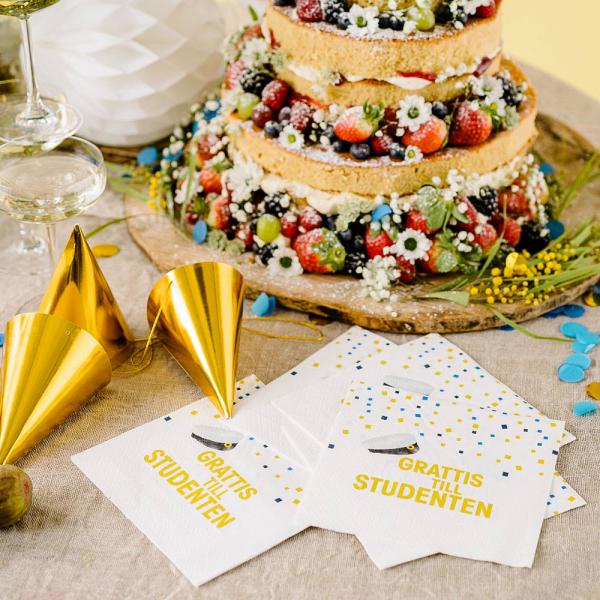 Grattis Till Studenten Papservietter