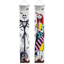 H&aelig;ngende Bannere Nightmare Before Christmas