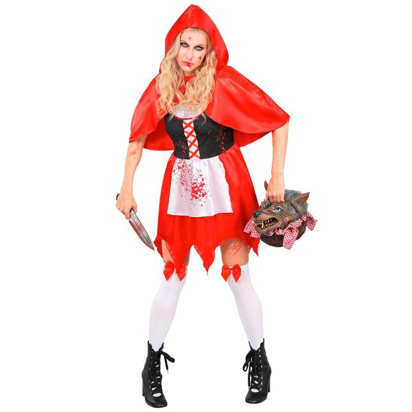 Kostume Zombie Rødhætte
