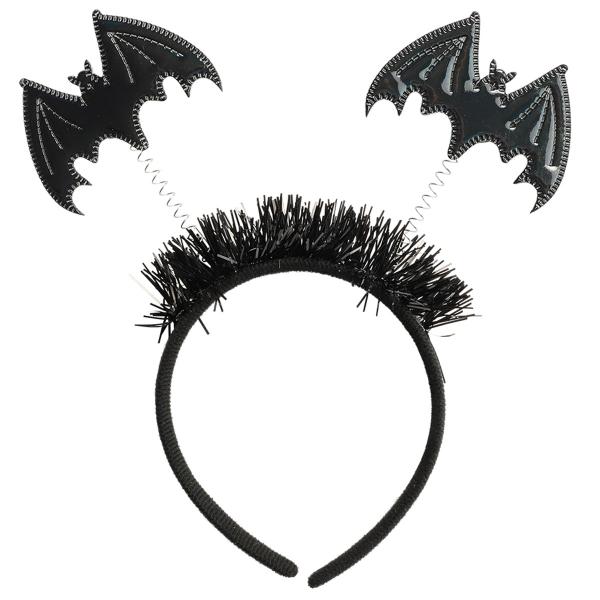 Hårbøjle med Sorte Flagermus