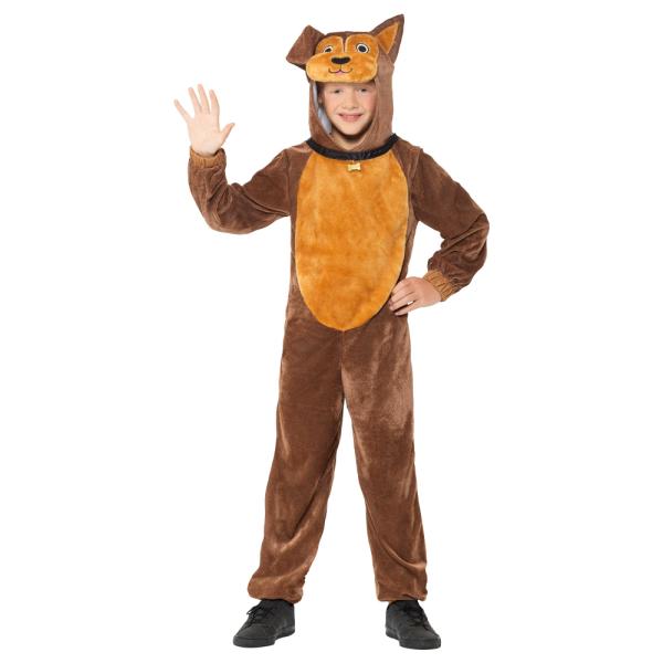 Hund Børnekostume 7-9 år